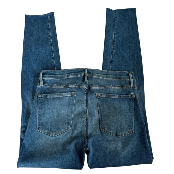 Frame Le Skinny de Jeanne Denim High Rise Jeans Size 31 Excellent Used Condition - Picture 5 of 8